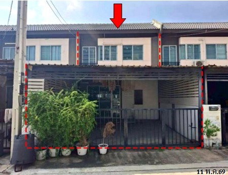 🔥 ขายทาวน์เฮ้าส์บ้านพฤกษา 122 อมตะ-บายพาส | Baan Pruksa 122 Amata-Bypass ใกล้ Central Chonburi