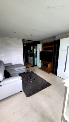 คอนโดให้เช่า : 🚩 ให้เช่าคอนโด ไนท์บริดจ์ แบริ่ง อาคาร 1 ชั้น 12 Duplex ขนาด 51 ตรม ใกล้ ชัยวิวัฒน์ซุปเปอร์มาร์เก็ต