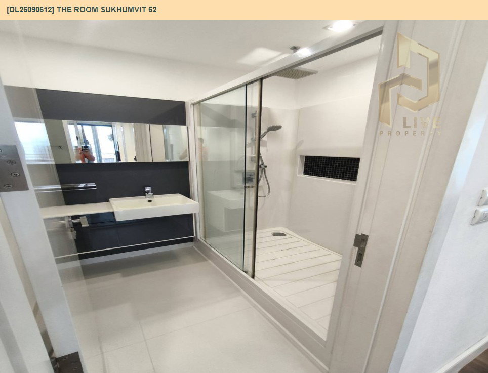 รูป DL26090612 ให้เช่าคอนโด เดอะ รูม สุขุมวิท 62 (The Room Sukhumvit 62) ใกล้ BTS ปุณณวิถี พร้อมเข้าอยู่ โทรด่วน 0614453194 LineID @952jdxxk - รูปที่ 7/11