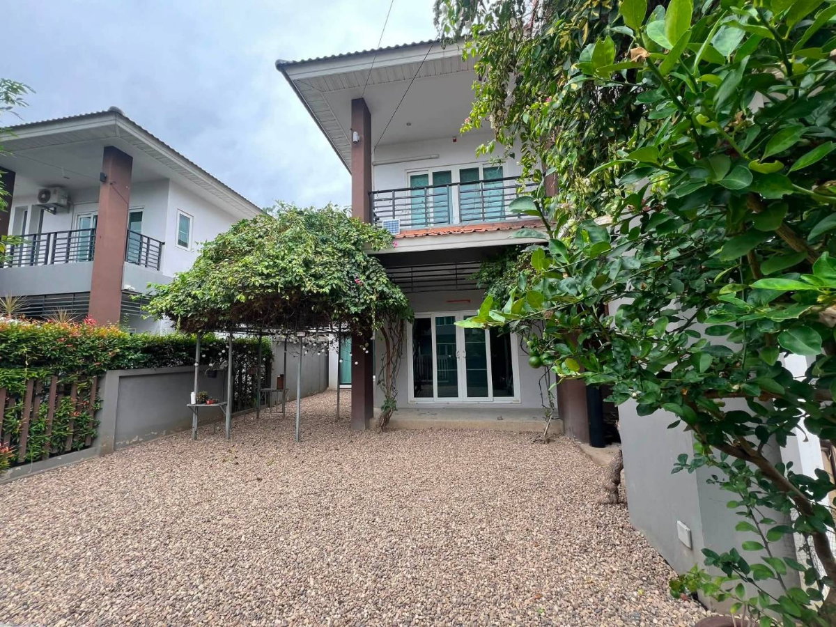 รูป ขายบ้านเดี่ยว ในโครงการแสนสราญ ModChic หางดง-เชียงใหม่ ใกล้พืชสวนโลก (H593) T.0946511456 - รูปที่ 2/13