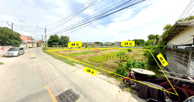 ที่ดิน การประปาส่วนภูมิภาคชลบุรี : ขายที่ดิน 330 ตรว ชลบุรี บ้านสวน หนองข้างคอก 6 เหมาะทำหอพัก โกดังสินค้า บ้านพักอาศัย หรือคาเฟ่ ร้านอาหาร