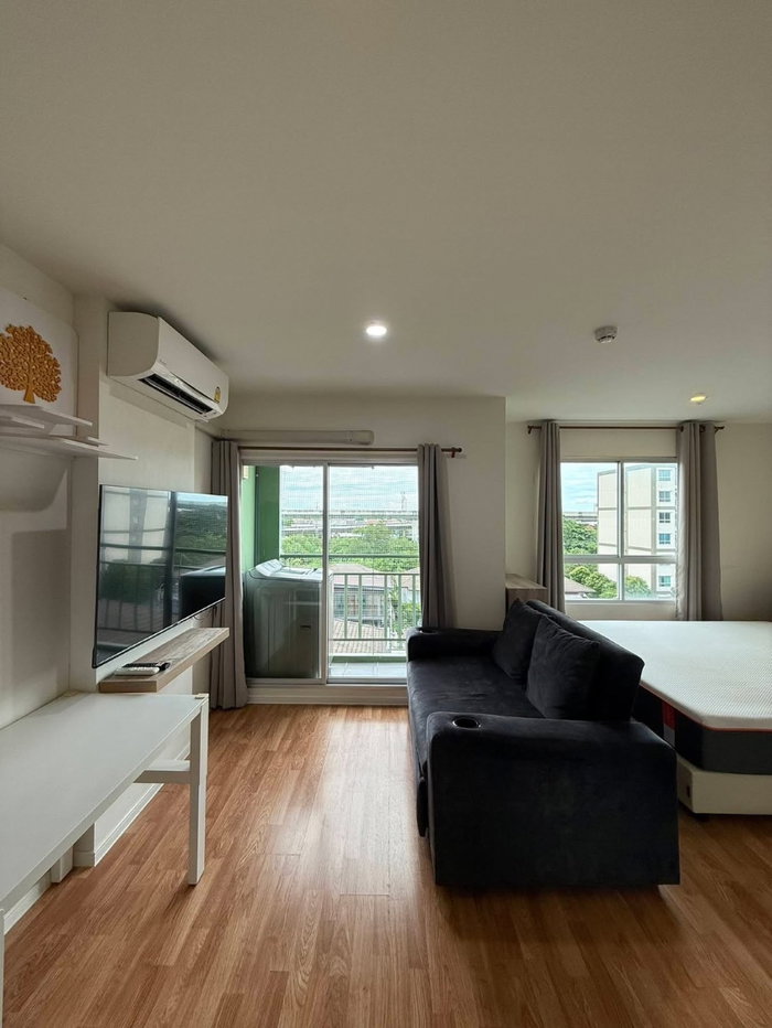 รูป ให้เช่า ลุมพินี วิลล์ พระนั่งเกล้า-ริเวอร์วิว 🏡 6,500 มีเครื่องซักผ้า ‼️ MRT สถานีไทรม้า #ตอบแชทไว🔥🔥 รหัส B893 - รูปที่ 3/6