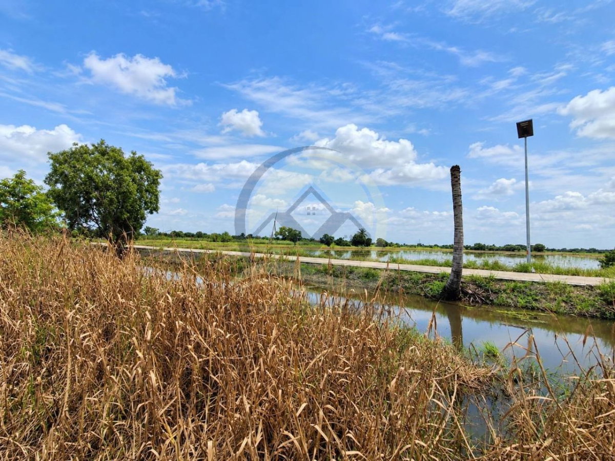 รูป ที่ดินเปล่าจัดสรร 200 ตารางวา หมู่บ้านสวนเพิ่มสุข (แปลงมุม) เลียบคลอง 10 ถนนรังสิต-นครนายก ทำเลใกล้คลองส่งน้ำ เจรจาต่อรองได้ - รูปที่ 9/9