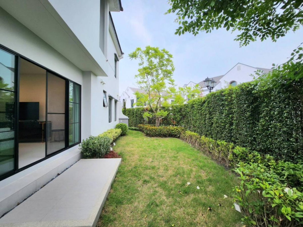 รูป 🏡 ให้เช่าบ้านเดี่ยวสุดหรู นันทวัน พระราม 9 – กรุงเทพกรีฑาตัดใหม่ บ้านหัวมุม หน้าบ้านมีน้ำพุ หลังบ้านไม่ติดใคร - รูปที่ 18/20