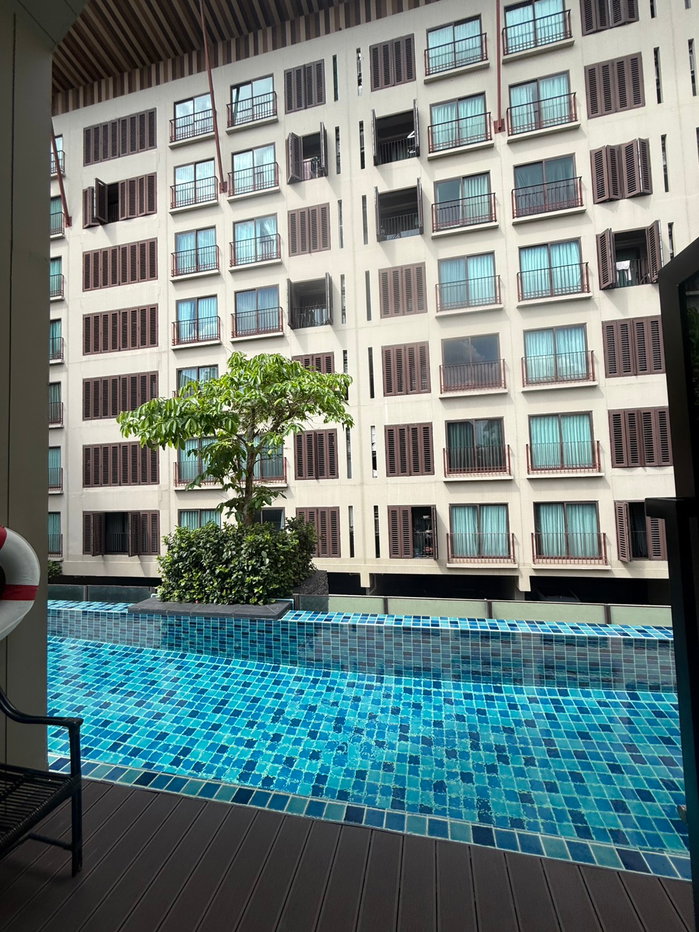 รูป 📌📌📌ให้เช่า Condolette Dwell Sukhumvit 26  1 ห้องนอน | 1 ห้องน้ำ  ขนาดประมาณ 34 ตร.ม. | อาคาร B ชั้น 3 ห้องมุม วิวสวน 📌📌📌 - รูปที่ 32/34