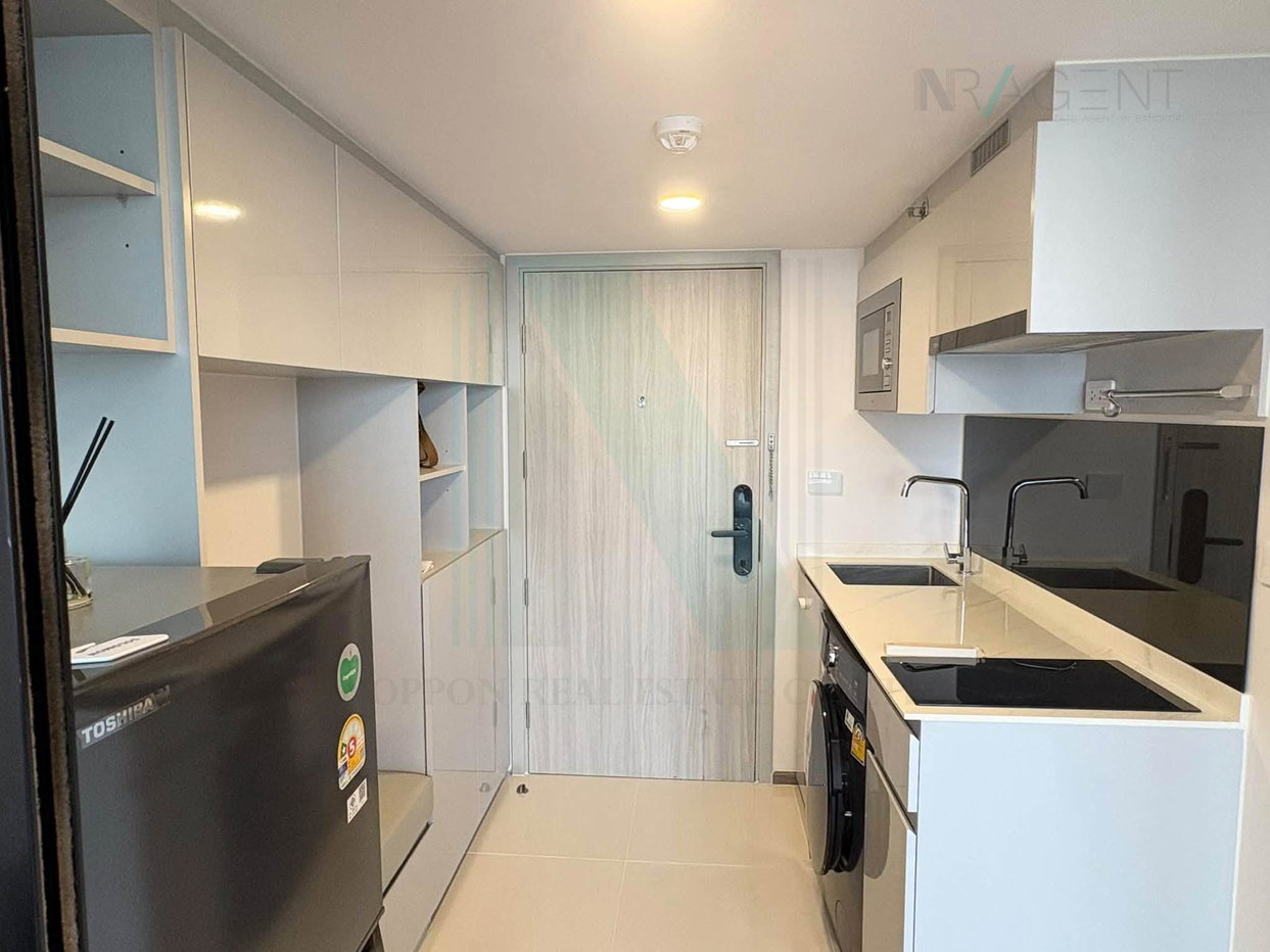 รูป 🚩 ให้เช่าคอนโด โซ ออริจิ้น เกษตร อินเตอร์เชนจ์ อาคาร 1 ชั้น 7 Duplex ขนาด 37 ตรม ใกล้ BTS ม.เกษตร - รูปที่ 8/8