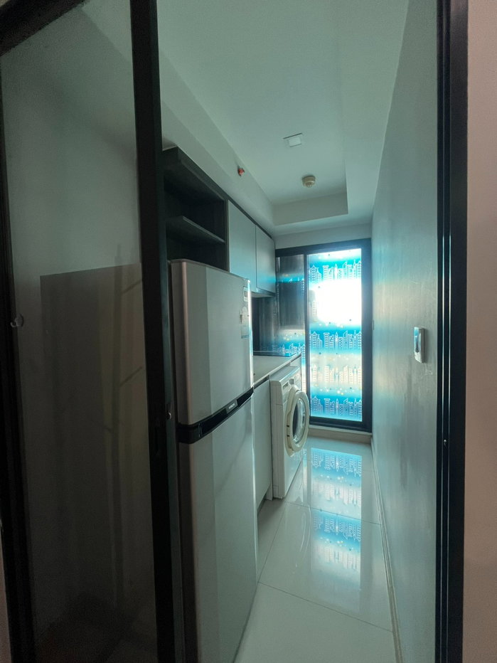 รูป ให้เช่า Knightsbridge Skycity สะพานไหม่ ชั้น 7 เฟอร์ฯครบ+เครื่องซักผ้า 28 ตรม 11,000 บาท (รวมส่วนกลาง) - รูปที่ 3/14