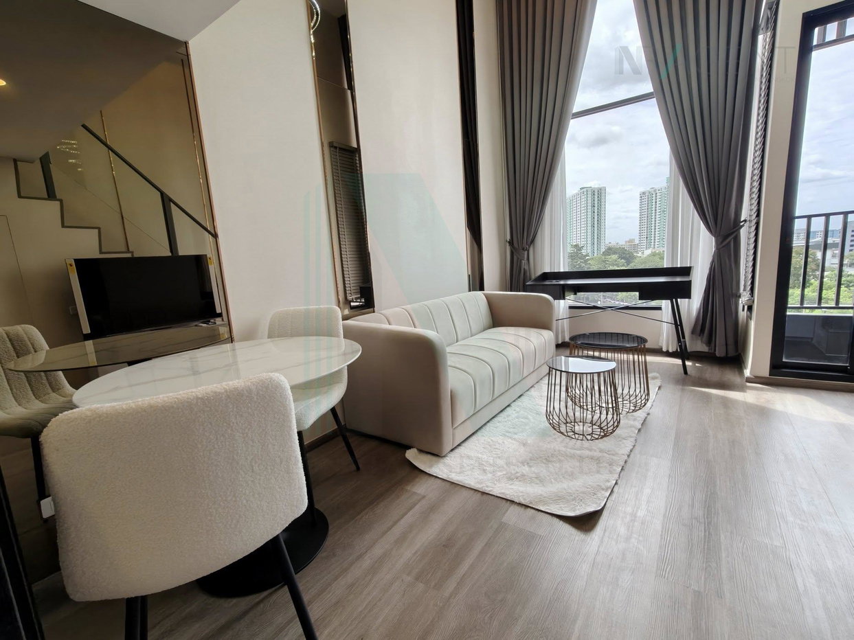 รูป ให้เช่าคอนโด โซ ออริจิ้น เกษตร อินเตอร์เชนจ์ อาคาร 1 ชั้น 7 Duplex ขนาด 37 ตรม ใกล้ BTS ม.เกษตร - รูปที่ 2/8