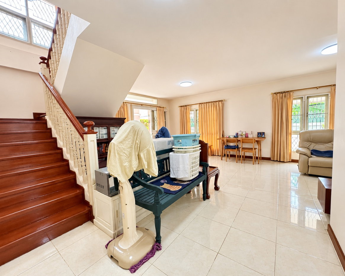 picture Two-Storey Detached House for Sale Corner Plot in Koolpunt Ville 9 (Acardia1), Hang Dong, Chiang Mai - 6/36