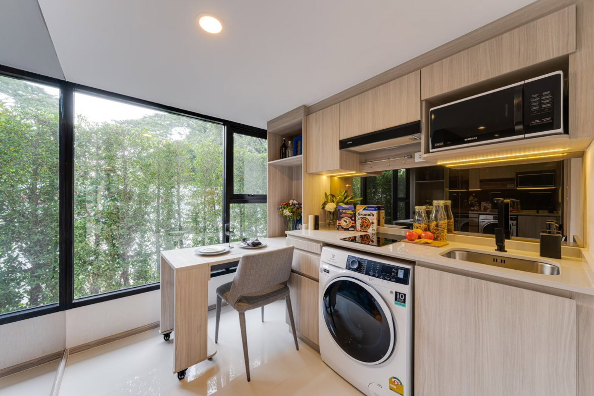รูป ขายดาวน์ห้องมุมเท่าทุน 530,800.- ชั้น 16 วิวสวย ห้อง Duo 1 Bedroom Plus 34.95 ตร.ม. - รูปที่ 6/26