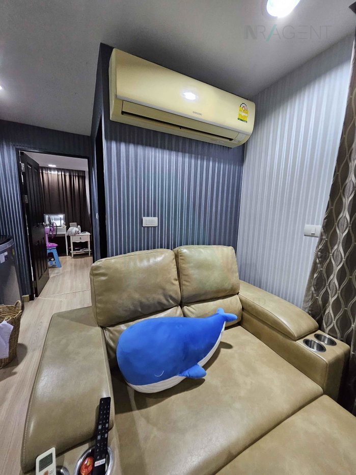 รูป 🚩 ขายคอนโด เดอะ คริส เอ็กซ์ตร้า 5 อาคาร 1 ชั้น 7 1 ห้องนอน ขนาด 36 ตรม ใกล้ โรบินสัน รัชดา - รูปที่ 7/8