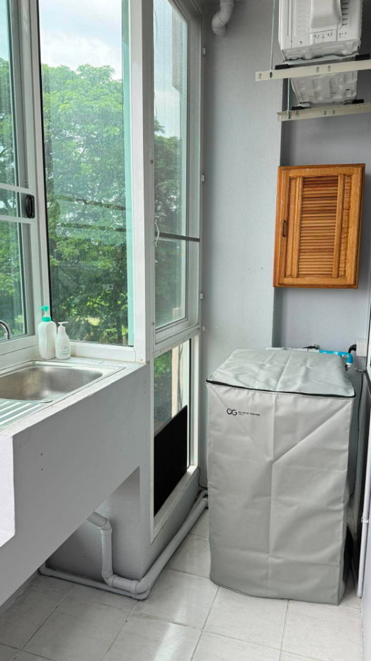 รูป POS 103 เซ็นทรัล คอนโด ห้องมุม วิวสวน บรรยากาศเป็นส่วนตัว เฟอร์นิเจอร์และเครื่องใช้ไฟฟ้าครบ (โทร/ไลน์ 088-5986998) - รูปที่ 14/18
