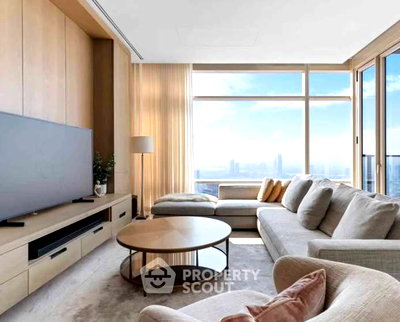 คอนโดให้เช่า : ห้อง 2 ห้องนอน ชั้น 45 Four Seasons Private Residences Bangkok ใกล้ BTS สะพานตากสิน (ID 3331388)