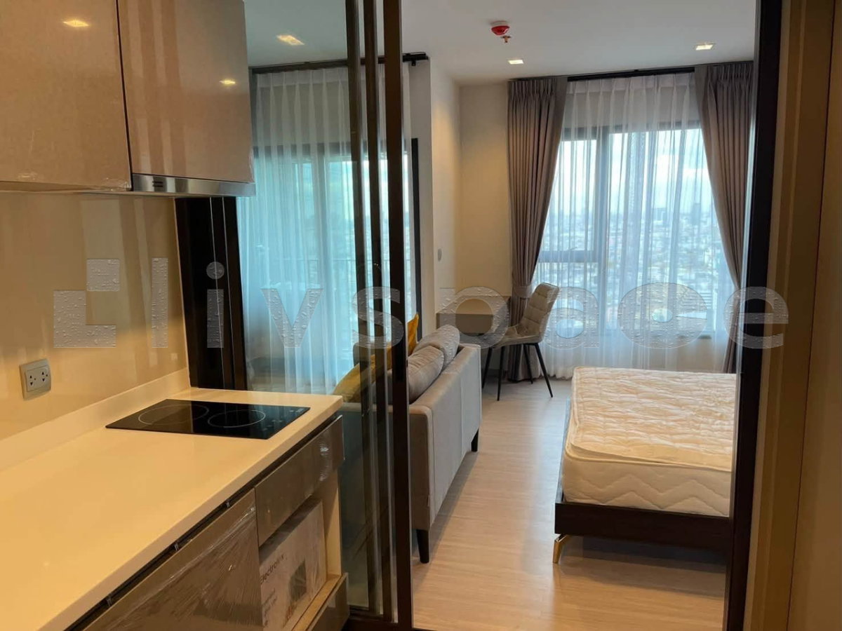 รูป ▚ L1JC0Dツ ให้เช่า Life Asoke Rama 9 Studio 28ตร.ม. ห้องสวย แต่งครบ ราคาดี ใจกลางพระราม 9 Near MRT พระราม 9 / MRT เพชรบุรี✨ - รูปที่ 6/7