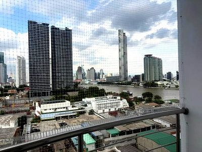 Condos for rent : AA709539 | 1 Bed | 1 Bath | Saphan Taksin BTS | 35sqm | THB 12,000/mo | Fl.12 — Supalai River Place Bangkok
