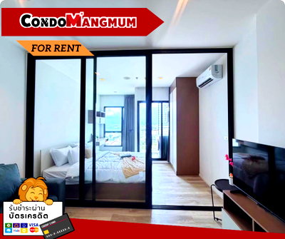Condos for rent : ✨ 30th-floor high-rise condo 🚝 Next to BTS Pak Nam **Knightsbridge Sky River Ocean – Ready to move in 🏙️