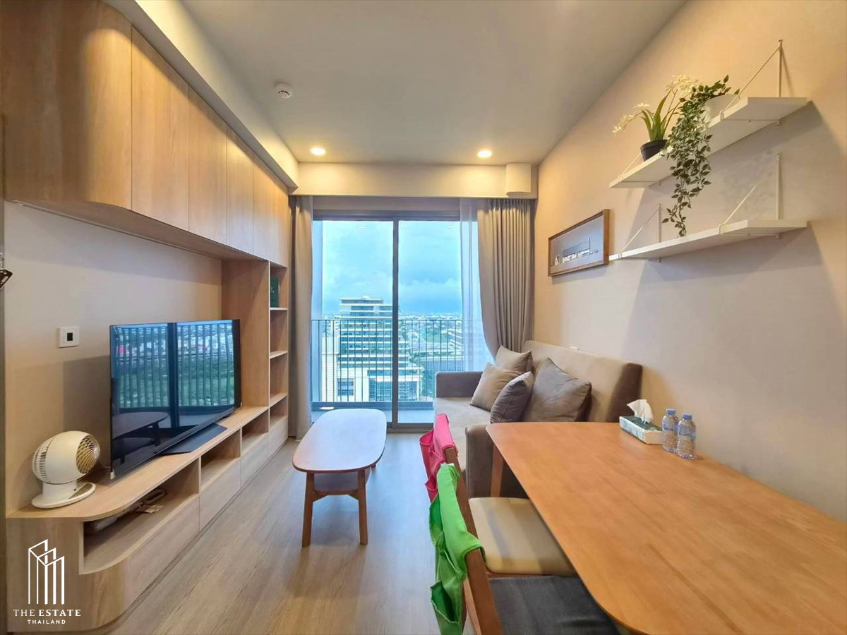 รูป For Rent Whizdom The Forestias (Destinia) 1 ห้องนอน 40.7 ตร.ม. เฟอร์และเครื่องใช้ไฟฟ้าครบ @30,000 Baht - รูปที่ 1/9