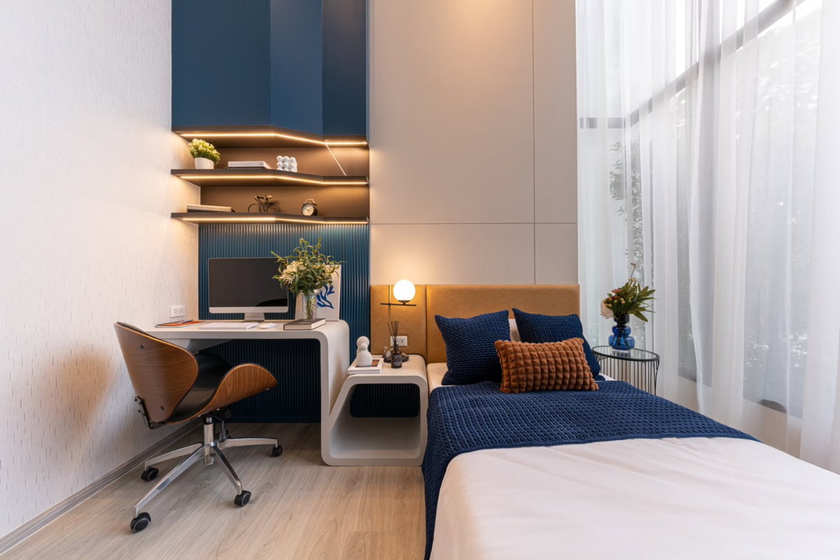 รูป ขายดาวน์ห้องมุมเท่าทุน 530,800.- ชั้น 16 วิวสวย ห้อง Duo 1 Bedroom Plus 34.95 ตร.ม. - รูปที่ 4/26