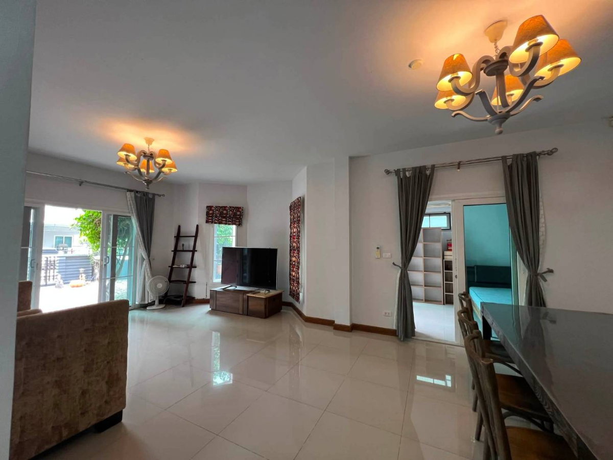 รูป ขายบ้านเดี่ยว ในโครงการแสนสราญ ModChic หางดง-เชียงใหม่ ใกล้พืชสวนโลก (H593) T.0946511456 - รูปที่ 4/13