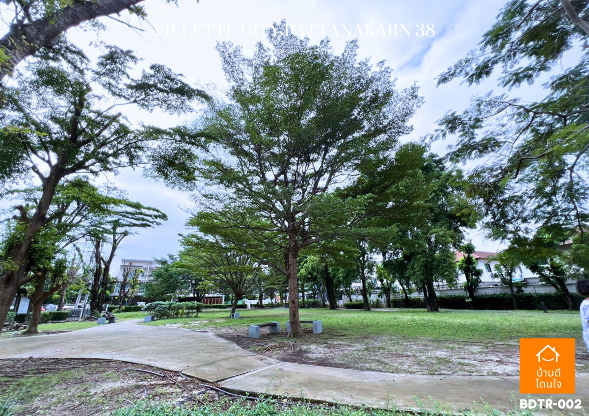 รูป ให้เช่าทาวน์โฮม วิลเลต ซิตี้ พัฒนาการ 38 (42.2 ตร.ว.) หลังมุมติดสวน เดินทางสะดวก - รูปที่ 34/35