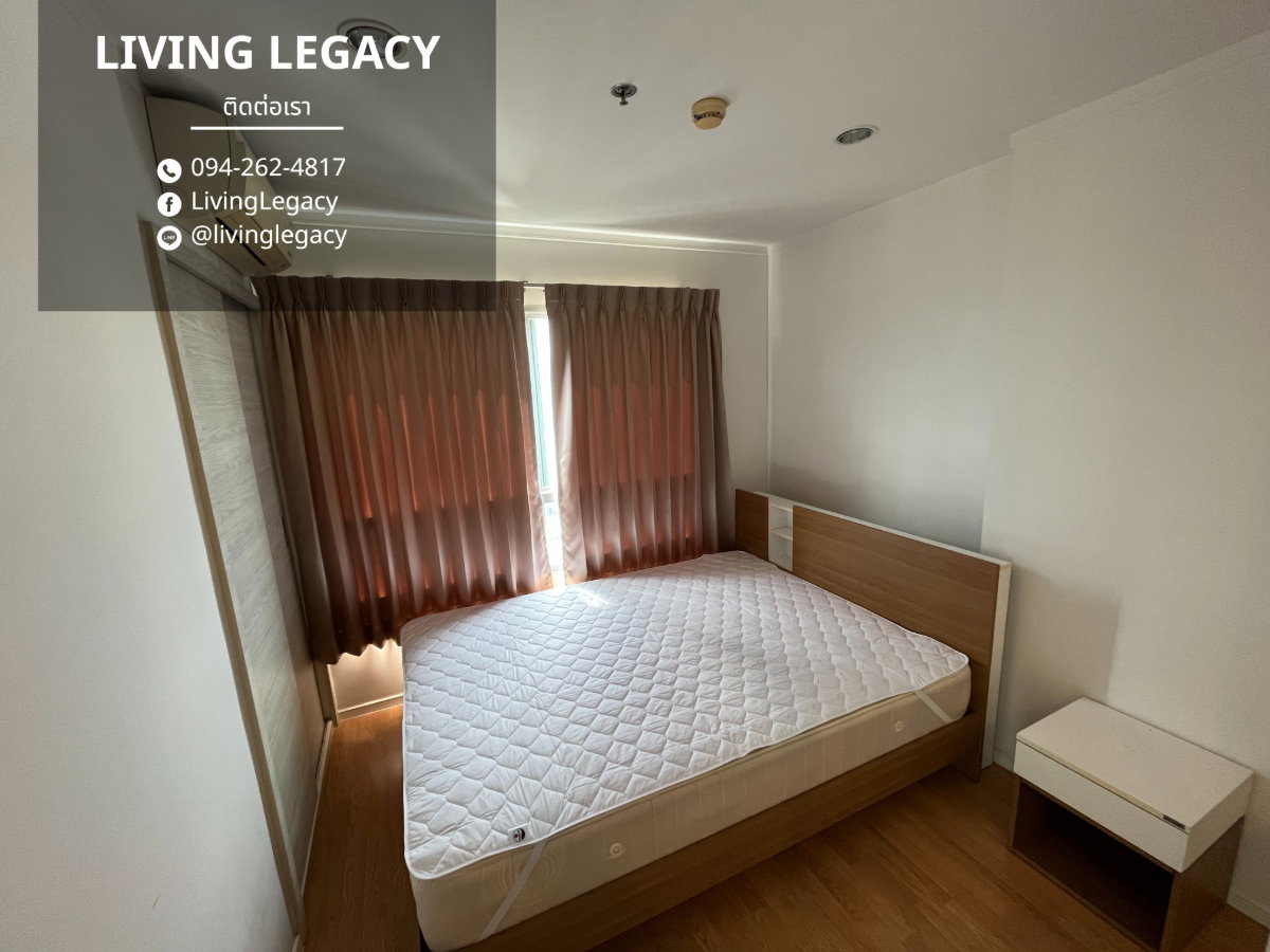 รูป TLP41O เช่าด่วน คอนโด Lumpini Place Srinakarin - Huamark Station 26 ตร.ม. | ชั้น 24 | 1 ห้องนอน | 1 ห้องน้ำ 10,000 บาท/เดือน line id : @livinglegacy - รูปที่ 2/7
