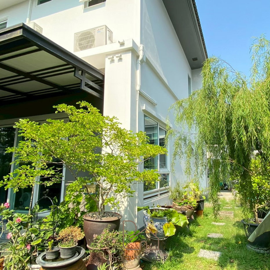 รูป [ขายบ้านเดี่ยวหลังใหญ่ แปลงมุม] มัณฑณา ศรีนครินทร์-ร่มเกล้า 92.4 ตร.ว. 4 นอน 5 น้ำ มีห้องแม่บ้านแยก มีพื้นที่สวนข้างบ้านกว้าง ทำเลดีพร้อมอยู่ - รูปที่ 6/14