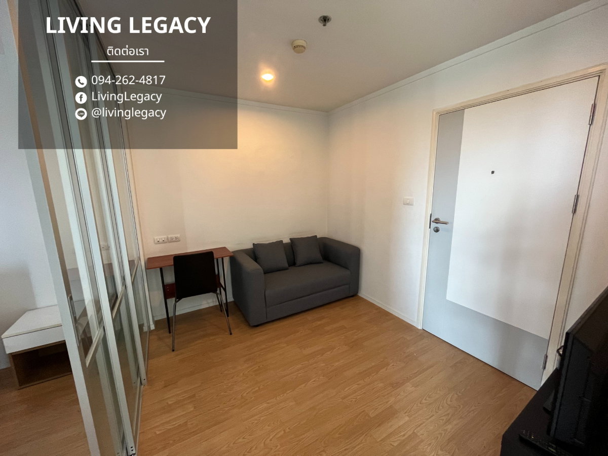 รูป TLP41O เช่าด่วน คอนโด Lumpini Place Srinakarin - Huamark Station 26 ตร.ม. | ชั้น 24 | 1 ห้องนอน | 1 ห้องน้ำ 10,000 บาท/เดือน line id : @livinglegacy - รูปที่ 5/7
