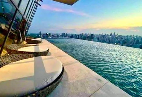 AA673657 | 1Bed | 1Bath | MRT Phetchaburi | 33sqm | THB 23,000/mo | Fl.47 — Cloud Thonglor - Phetchaburi Bangkok