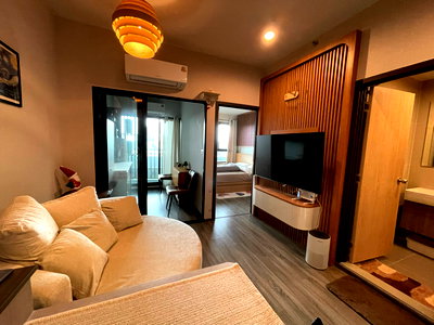 คอนโดให้เช่า : คอนโดพร้อมอยู่ห้องสวยฟรี Wi-Fi แต่งครบ เฟอร์+ เครื่องใช้ไฟฟ้าจัดเต็ม