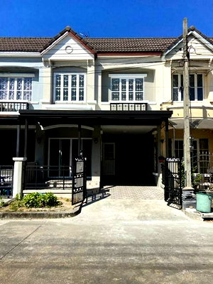 ทาวน์โฮมให้เช่า : RGI095🏡หมู่บ้านบุศรินทร์ บางบัวทอง ทาวน์เฮาส์พื้นที่กว้าง 3 ห้องนอน ใกล้รถไฟฟ้าสายสีม่วง✨