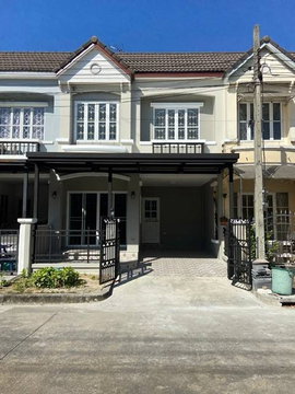 RGI095🏡หมู่บ้านบุศรินทร์ บางบัวทอง ทาวน์เฮาส์พื้นที่กว้าง 3 ห้องนอน ใกล้รถไฟฟ้าสายสีม่วง✨