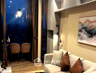 คอนโดให้เช่า : คอนโด 1 ห้องนอน ชั้น 35 Oka Haus Sukhumvit 36 ใกล้ BTS ทองหล่อ (ID 3229968)