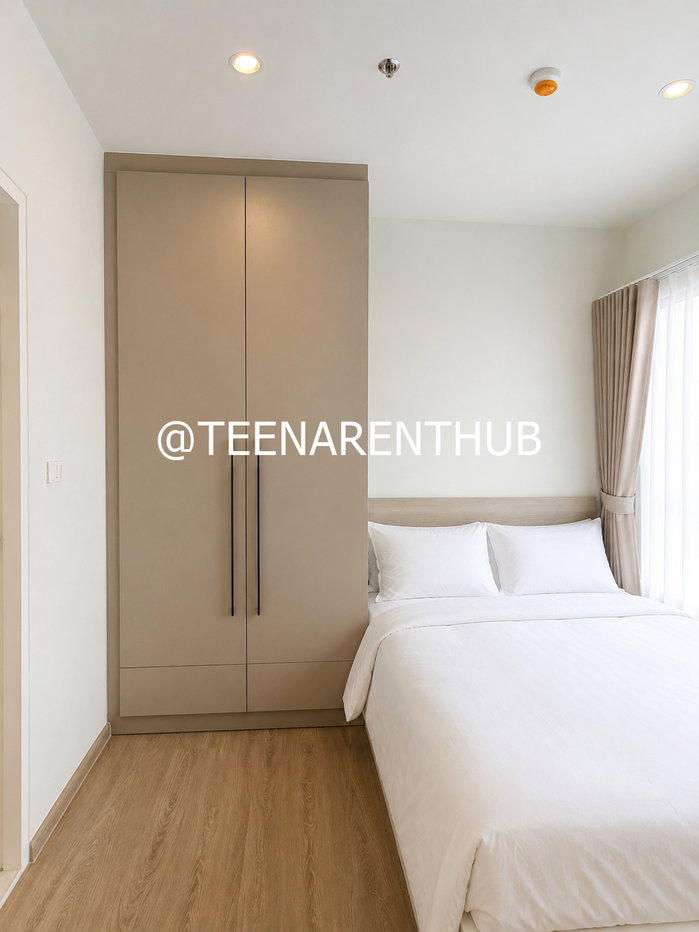 รูป เช่าคอนโดบางโพ ให้เช่า NICHE MONO บางโพ | ห้อง 1 ห้องนอน Type12A | 28 ตร.ม. | ใกล้รถไฟฟ้าสายสีชมพู🟢 ว่าง - รูปที่ 5/8