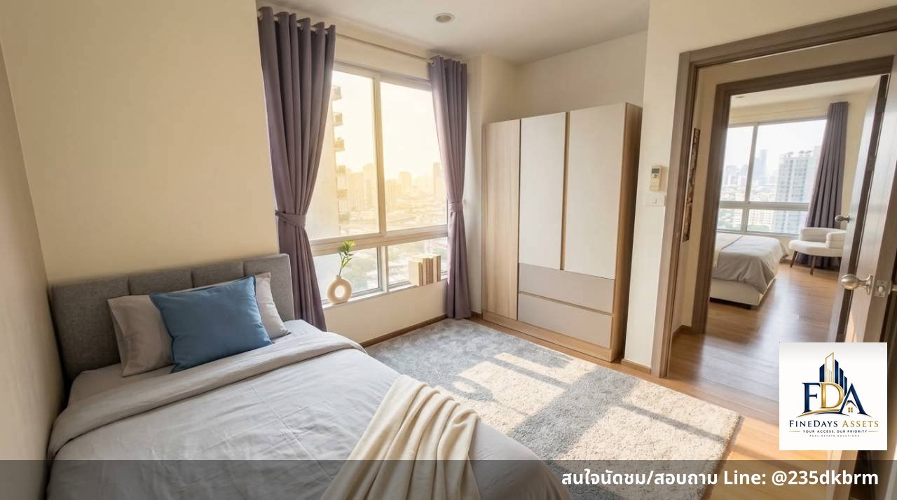 picture ✨ Hot Deal! For Rent: The Base Sukhumvit 77 - Spacious 2BR/2BA, High Floor with Open View, Near - 15/17