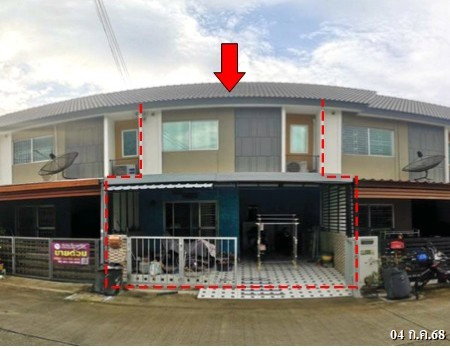 🔥 ขายทาวน์เฮ้าส์บ้านพฤกษา 121 สหพัฒน์-แหลมฉบัง | Baan Pruksa 121 Sahapat-Laemchabang | ใกล้นิคมสหพัฒน์