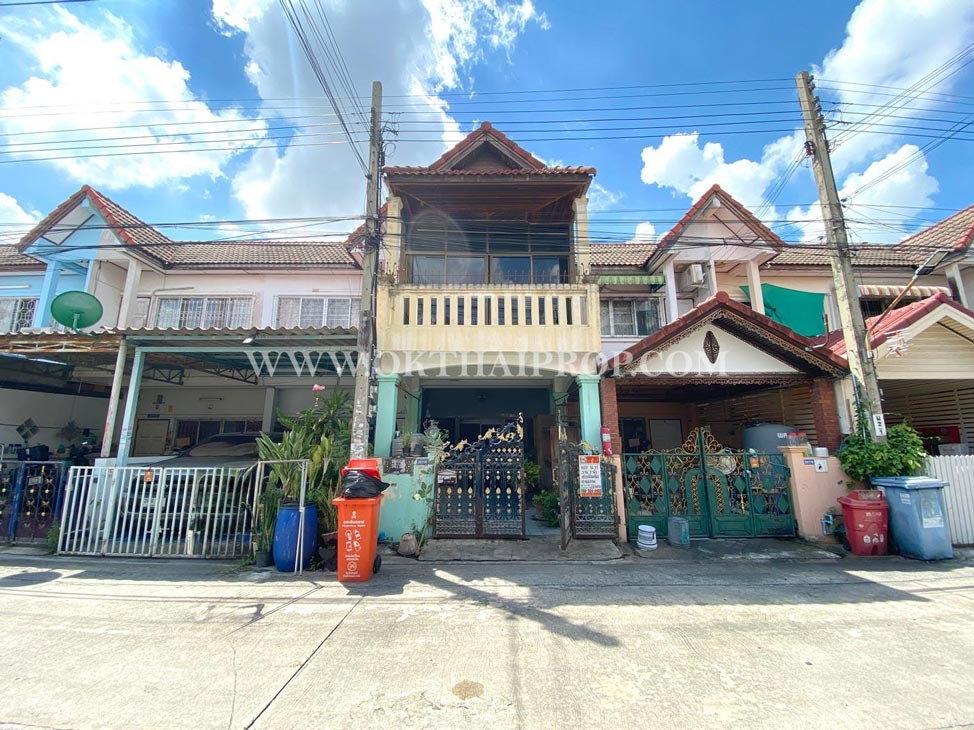 รูป ทาวน์เฮ้าส์ หมู่บ้านเจริญสุข2 (เวฬุวนาราม) ถนนสรงประภา เขตดอนเมือง - รูปที่ 1/16
