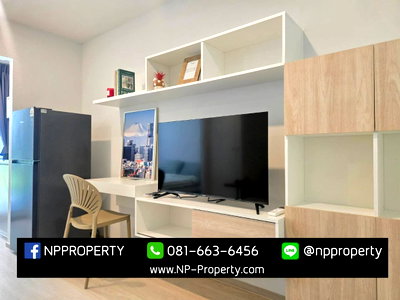 คอนโดให้เช่า : 🏡🌿 ชั้น 1 วิวสวนแบบนี้มีไม่กี่ห้อง! ระเบียงกว้าง ห้องใหญ่ 28 ตร.ม. 😍✨  💰 เช่าเพียง 8,000 บาท/เดือน