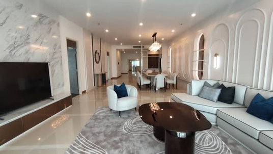 รูปภาพ AA679150 | 4Bed | 5Bath | BTS Chong Nonsi | 355sqm | THB 300,000/mo | Fl.43 — Supalai Prima Riva Penthouse Rama 3