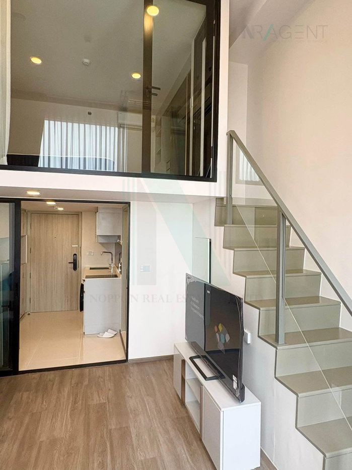 รูป 🎊 ให้เช่าคอนโด โซ ออริจิ้น เกษตร อินเตอร์เชนจ์ อาคาร 1 ชั้น 7 Duplex ขนาด 37 ตรม ใกล้ BTS ม.เกษตร - รูปที่ 4/8