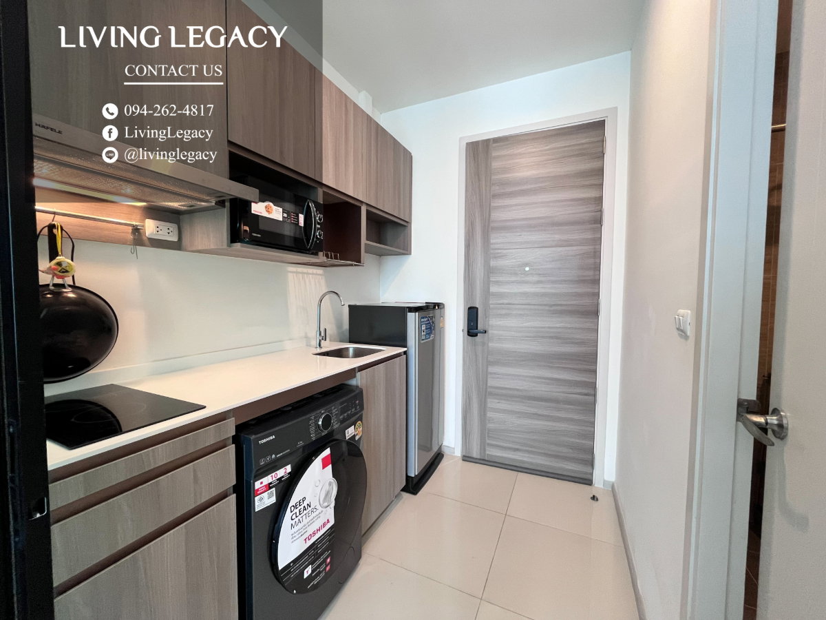 รูป SGCW3H เช่าด่วน คอนโด KnightsBridge Collage Ramkhamhaeng 23 ตร.ม. | ชั้น 11 | 1 ห้องนอน | 1 ห้องน้ำ 10,000 บาท/เดือน line id : @livinglegacy - รูปที่ 5/20