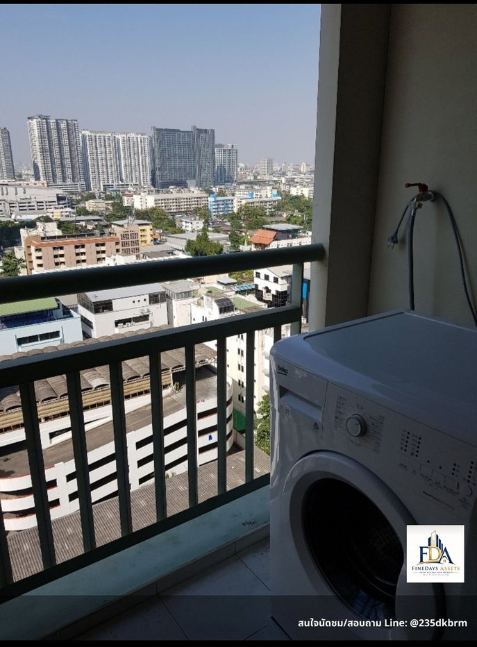 picture ✨ Hot Deal! For Rent: Lumpini Place Ratchada - Thapra - Spacious 1 Bed (43 sq.m.), High Floor, - 10/11