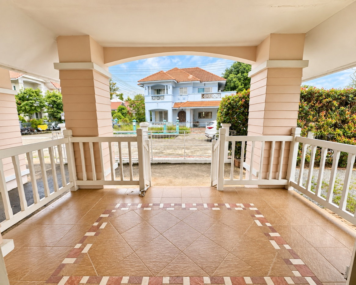 picture Two-Storey Detached House for Sale Corner Plot in Koolpunt Ville 9 (Acardia1), Hang Dong, Chiang Mai - 3/36