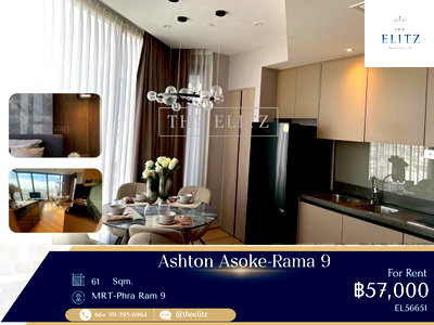 คอนโดให้เช่า : ✨ High-floor elegance | Beautiful views | Sophisticated living in one of Rama 9’s most luxurious locations ✨