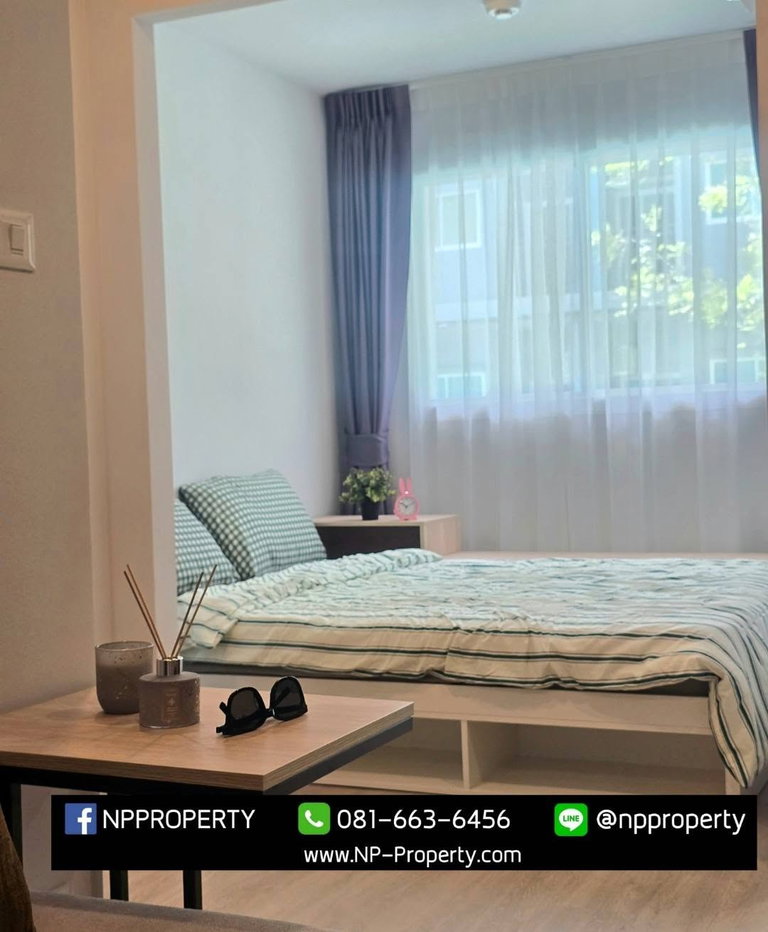 รูป 🏡🌿 ชั้น 1 วิวสวนแบบนี้มีไม่กี่ห้อง! ระเบียงกว้าง ห้องใหญ่ 28 ตร.ม. 😍✨  💰 เช่าเพียง 8,000 บาท/เดือน - รูปที่ 13/19