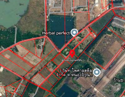 Land for sale Ban Bueng District Office  : Sale land in Chonburi Banbung Nongirun Beside Vanachai group and PAISAN STEEL CO.,LTD