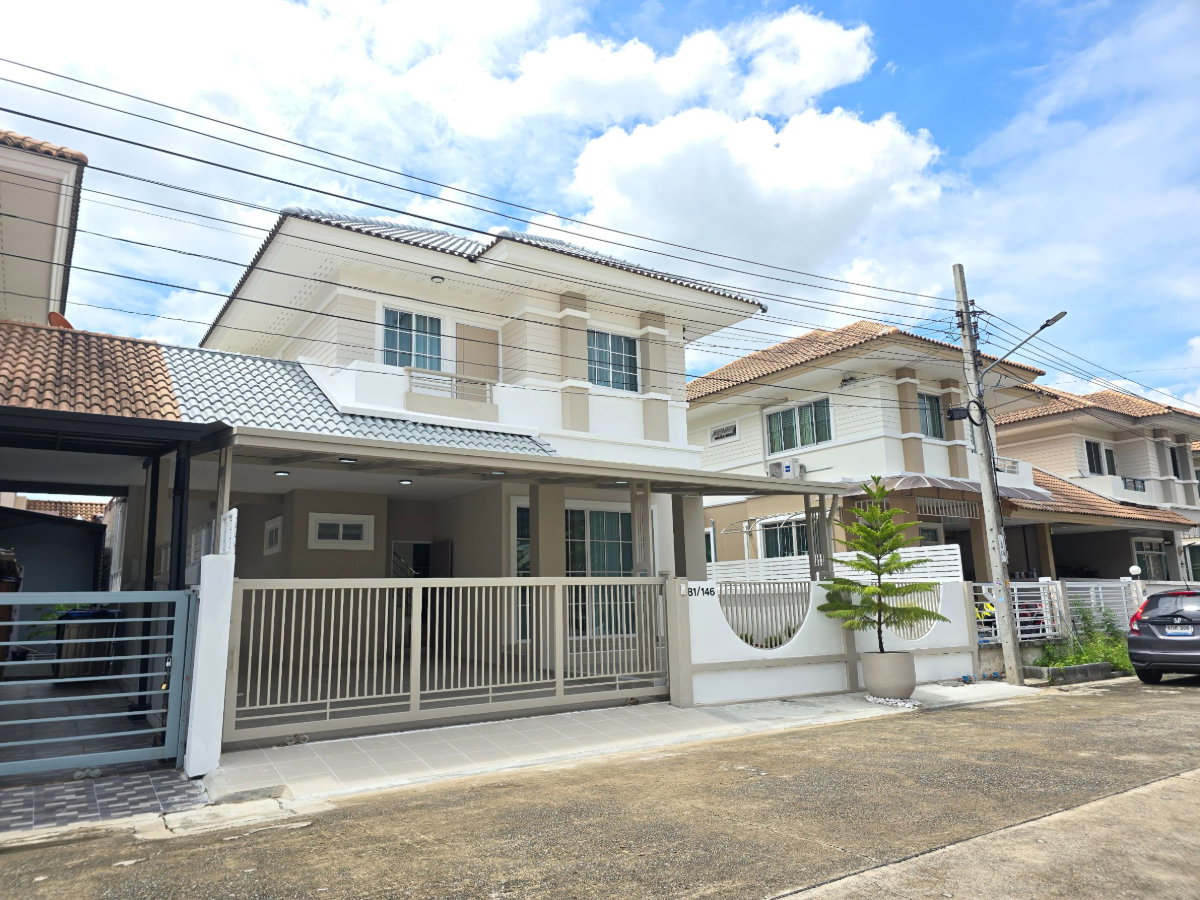 รูป บ้านรีโนเวทใหม่เพิ่งเสร็จ ทำเลดี สุดสวย พร้อมอยู่  หมู่บ้านภัทรินทร์ 2 ถนนหทัยราษฎร์ บางชัน คลองสามวา - รูปที่ 37/45