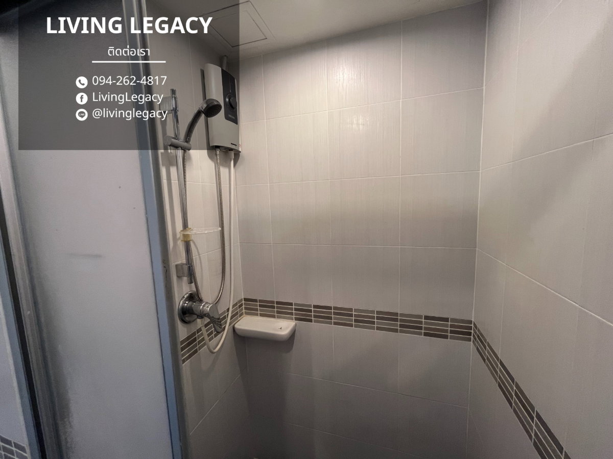 รูป TLP41O เช่าด่วน คอนโด Lumpini Place Srinakarin - Huamark Station 26 ตร.ม. | ชั้น 24 | 1 ห้องนอน | 1 ห้องน้ำ 10,000 บาท/เดือน line id : @livinglegacy - รูปที่ 6/7