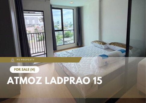 Urgent Sale 📍 Atmoz Ladprao 15 📍 Beautiful unit in excellent condition, ready to move in—fully furnished and equipped with appliances.
