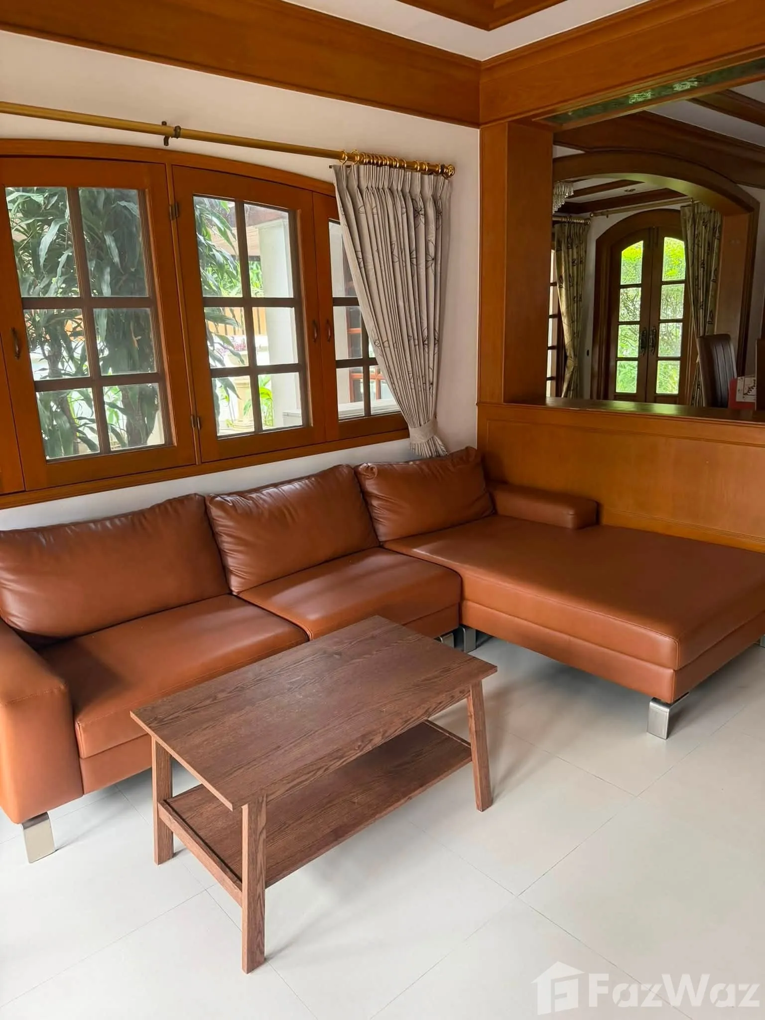 5-bed house for rent, 400 sqm, 120 sq wah, Huai Khwang