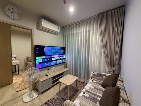 🎊 For Rent Condo NUE MEGA PLUS BANGNA Building 1, Floor 24,1 BED PLUS, Room size 35 sqm